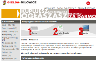 giełda Milowice, milowice.pl